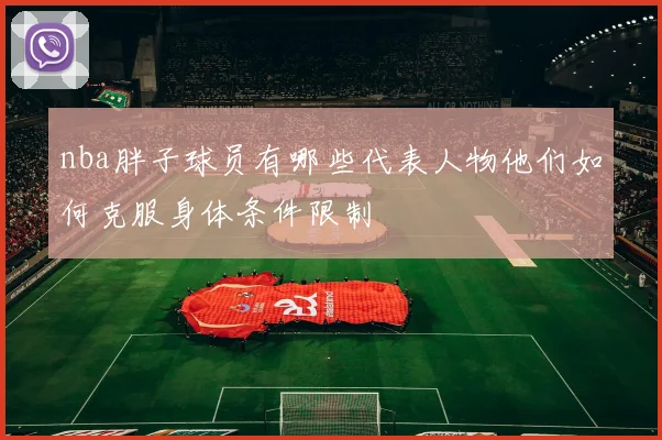 nba胖子球员有哪些代表人物他们如何克服身体条件限制